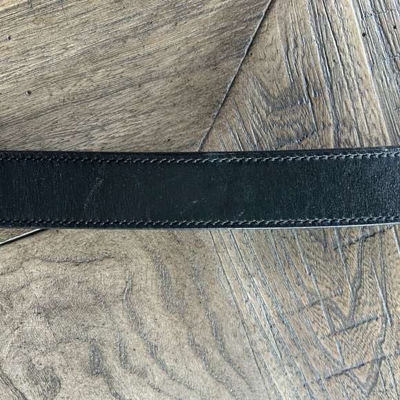 GALCO SB2 Handmade USA Black Leather Belt- Size 38 - Picture 9 of 11